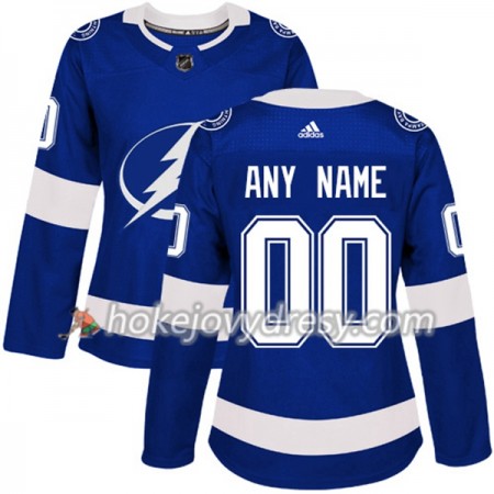 Dámské Hokejový Dres Tampa Bay Lightning Personalizované Adidas 2017-2018 Modrá Authentic